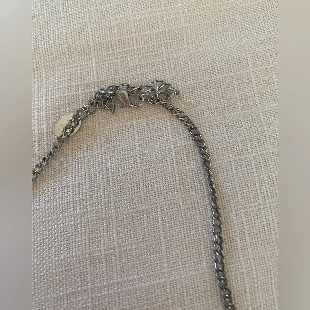 Southwest Style Turquoise and Silver Long Fashion Necklace